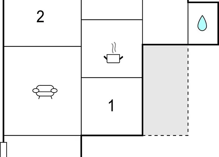 Casa de Férias Cozy In With Kitchen Tranekær